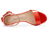 CASTAMERE Womens Chunky Block Heel Sandals Ankle Strap Open Toe Buckle 5CM Heels Sandal