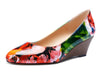 Aachcol Womens Wedge Heels Pumps Comfort Slip-on Round-Toe Basic Pump 2Inch Mid-Heel