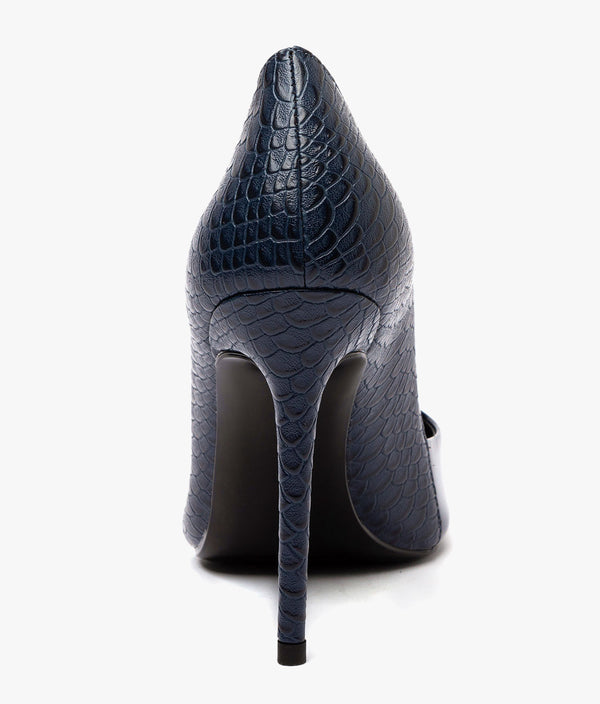 CASTAMERE Womens Leather Lining High Heels Pumps Pointed Toe Slip-on 10CM Shoes