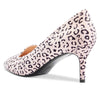 Aachcol Womens Stiletto Mid Heels Office Pumps Pointed Toe Slip-on 6CM Bling Suede