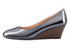 Aachcol Womens Wedge Heels Pumps Comfort Slip-on Round-Toe Basic Pump 2Inch Mid-Heel