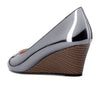 Aachcol Womens Wedge Heels Pumps Comfort Slip-on Round-Toe Basic Pump 2Inch Mid-Heel
