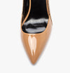 CASTAMERE Womens Leather Lining High Heels Pumps Pointed Toe Slip-on 10CM Shoes