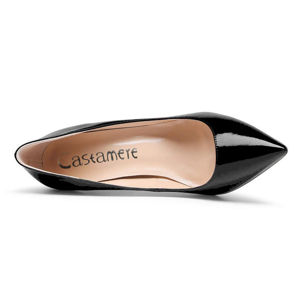Aachcol Women's Patent Leather Pointed Toe Stilettos | Elegant High Heel Dress Shoes