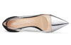 Aachcol Women's High Heels Transparent Clear Pumps Slip On Sexy Pointed Toe Stilettos 4" Inch Splicing Colorfull Heel
