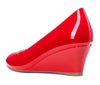 Aachcol Women's Mid-Heel Pumps Closed Round Toe Wedge Comfort Dress Pump Office 2Inch Heels Wedges Shoes
